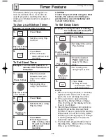 Preview for 22 page of Panasonic INVERTER NN-SD696 Operating Instructions Manual