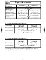 Предварительный просмотр 31 страницы Panasonic Inverter NN-SD797 (Spanish) Instrucciones De Operación