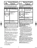 Preview for 19 page of Panasonic INVERTER NN-SN643S Operating Instructions Manual