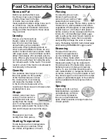 Preview for 25 page of Panasonic INVERTER NN-SN643S Operating Instructions Manual