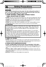 Preview for 8 page of Panasonic Inverter NN-SN733B Operating Instructions Manual