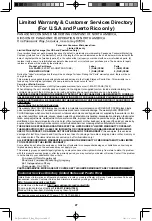 Preview for 29 page of Panasonic Inverter NN-SN733B Operating Instructions Manual