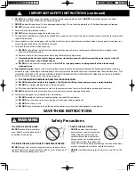 Preview for 4 page of Panasonic Inverter NN-SN766S Owner'S Manual