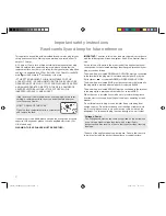 Preview for 4 page of Panasonic inverter NN-ST450W Operating Instructions & Cook Book