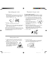 Preview for 5 page of Panasonic inverter NN-ST450W Operating Instructions & Cook Book