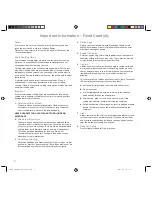 Preview for 8 page of Panasonic inverter NN-ST450W Operating Instructions & Cook Book