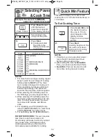 Предварительный просмотр 16 страницы Panasonic Inverter NN-ST651W Operating Instructions Manual