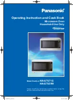 Panasonic Inverter NN-ST671S Operating Instruction And Cook Book preview