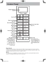 Preview for 9 page of Panasonic Inverter NN-ST671S Operating Instruction And Cook Book