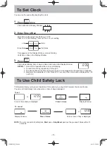 Preview for 11 page of Panasonic Inverter NN-ST671S Operating Instruction And Cook Book