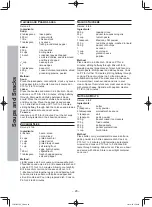 Preview for 30 page of Panasonic Inverter NN-ST671S Operating Instruction And Cook Book