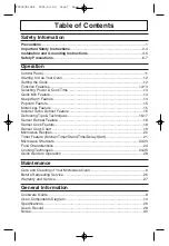 Preview for 2 page of Panasonic Inverter NN-T685S Operating Instructions Manual