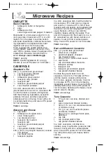 Preview for 22 page of Panasonic Inverter NN-T685S Operating Instructions Manual