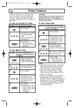 Preview for 23 page of Panasonic Inverter NN-T685S Operating Instructions Manual