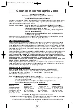 Preview for 61 page of Panasonic Inverter NN-T685S Operating Instructions Manual