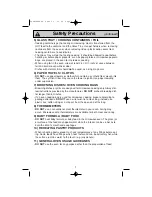 Preview for 9 page of Panasonic Inverter NN-T793S Operating Instructions Manual