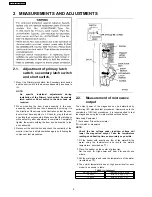 Preview for 8 page of Panasonic INVERTER NN-T795 Service Manual