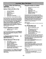 Preview for 21 page of Panasonic Inverter NN-T900SA Operating Instructions Manual