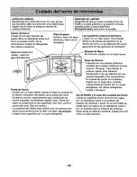 Preview for 45 page of Panasonic Inverter NN-T900SA Operating Instructions Manual