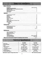 Preview for 3 page of Panasonic Inverter NN-T990SA Operating Instructions Manual