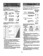 Preview for 12 page of Panasonic Inverter NN-T990SA Operating Instructions Manual