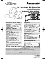 Panasonic INVERTER NN-T995 (Spanish) Instrucciones De Operación preview