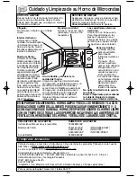 Preview for 27 page of Panasonic INVERTER NN-T995 (Spanish) Instrucciones De Operación