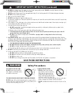 Preview for 5 page of Panasonic Inverter NN-TK621SS Owner'S Manual