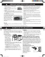 Preview for 6 page of Panasonic Inverter NN-TK621SS Owner'S Manual