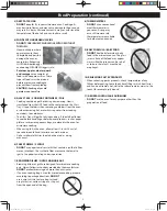 Preview for 8 page of Panasonic Inverter NN-TK621SS Owner'S Manual