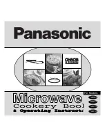 Preview for 1 page of Panasonic Inverter NNA883 Cookery Book & Operating Instructions