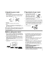 Preview for 4 page of Panasonic Inverter NNA883 Cookery Book & Operating Instructions