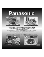 Panasonic Inverter NNA883 Operating Instructions And Cookery Book preview