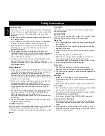 Preview for 3 page of Panasonic Inverter NNA883 Operating Instructions Manual