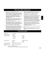 Preview for 43 page of Panasonic Inverter NNA883 Operating Instructions Manual