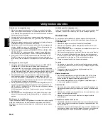 Preview for 45 page of Panasonic Inverter NNA883 Operating Instructions Manual