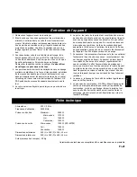 Preview for 85 page of Panasonic Inverter NNA883 Operating Instructions Manual