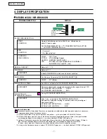 Предварительный просмотр 7 страницы Panasonic Inverter NR-BW415V Service Manual