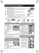 Предварительный просмотр 10 страницы Panasonic Inverter NR-BW415X Operating Instructions Manual