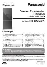 Panasonic inverter NR-BW530X Operating Instructions Manual предпросмотр