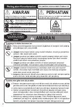 Предварительный просмотр 2 страницы Panasonic inverter NR-BW530X Operating Instructions Manual