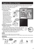 Предварительный просмотр 27 страницы Panasonic inverter NR-BW530X Operating Instructions Manual