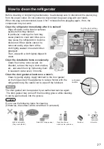 Предварительный просмотр 99 страницы Panasonic inverter NR-BW530X Operating Instructions Manual