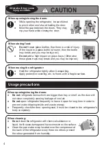 Предварительный просмотр 4 страницы Panasonic INVERTER NR-BX471C Operating Instructions Manual