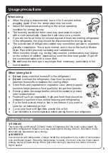 Предварительный просмотр 5 страницы Panasonic INVERTER NR-BX471C Operating Instructions Manual