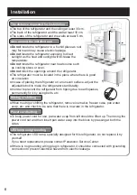 Предварительный просмотр 6 страницы Panasonic INVERTER NR-BX471C Operating Instructions Manual