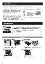 Предварительный просмотр 12 страницы Panasonic INVERTER NR-BX471C Operating Instructions Manual