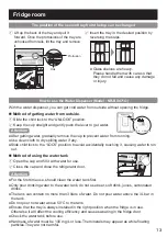 Предварительный просмотр 13 страницы Panasonic INVERTER NR-BX471C Operating Instructions Manual