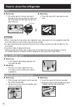 Предварительный просмотр 16 страницы Panasonic INVERTER NR-BX471C Operating Instructions Manual