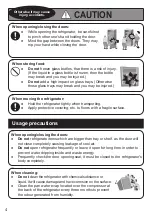 Предварительный просмотр 4 страницы Panasonic INVERTER NR-BX471W Operating Instructions Manual